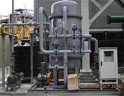 大型石化廠製程冷卻水旁濾設備